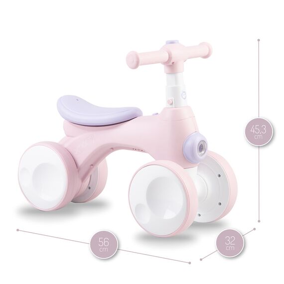MoMi Tedi Mini Balance Bike, Color: pink, 2 image