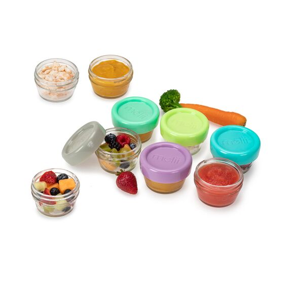 Melii Glass Food Storage Container 2oz Set of 12 pcs, 3 image