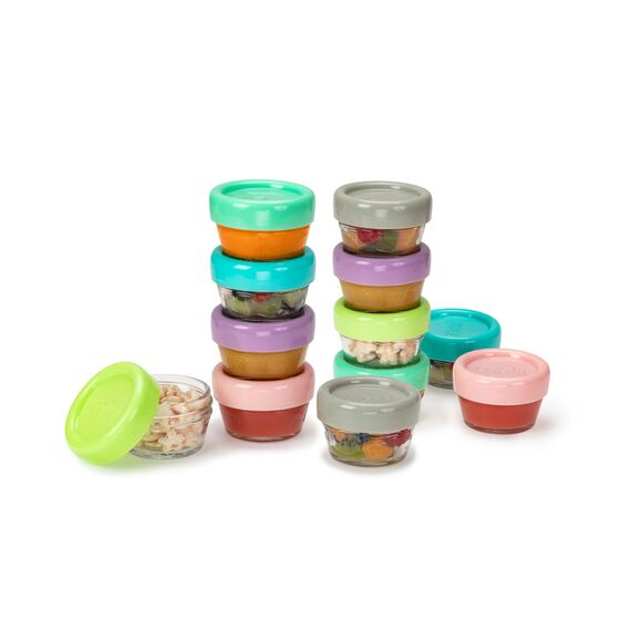 Melii Glass Food Storage Container 2oz Set of 12 pcs, 5 image