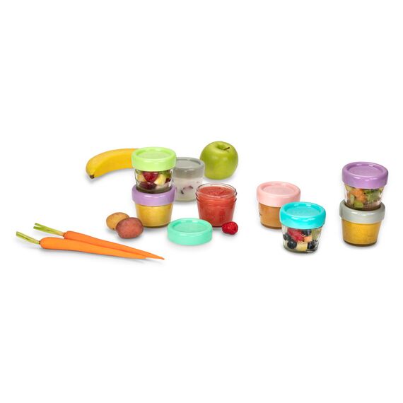Melii Glass Food Storage Container 4oz Set of 12 pcs, 4 image