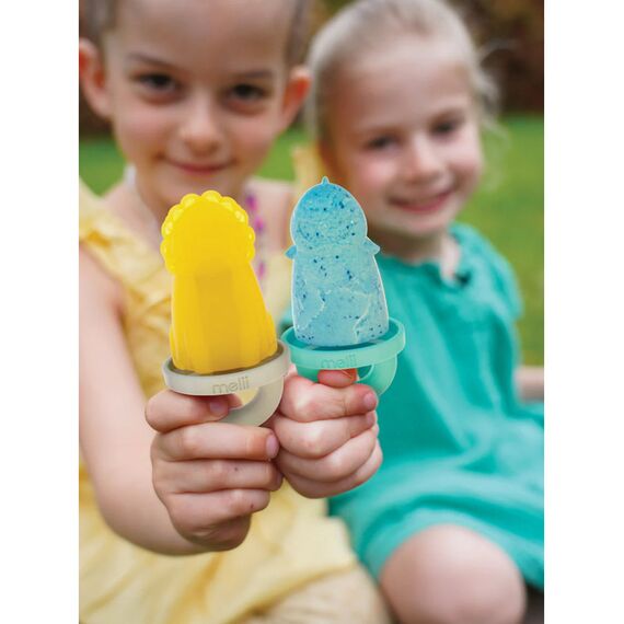 Melii Animal Ice Pops with Tray Set of 6 Pieces, 3 image