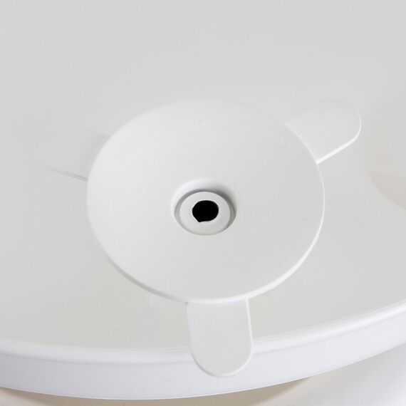 Babyjem Anti-Slip Baby Bath & Sleeping Seat, Color: White & Beige, 9 image