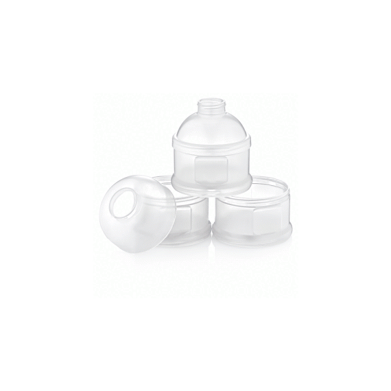 Babyjem Milk Powder Dispenser Container, Color: White, 2 image