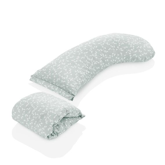 Babyjem Flower Head Supported Breast Feeding Pillow, Color: Green, 2 image