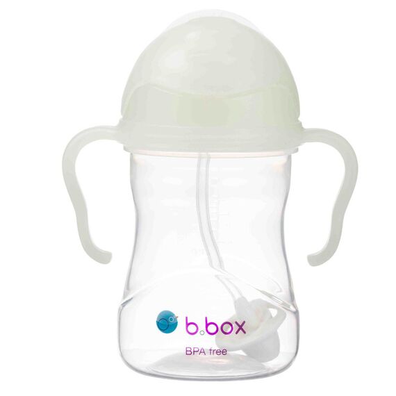B.Box Sippy Cup with Weighted Straw, Color: Glow