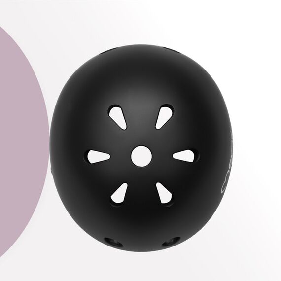 MoMi Mimi Kids Helmet, Color: Black, 3 image