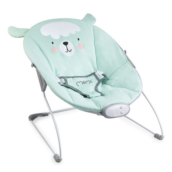 MoMi Glossy Baby Bouncer, Color: Green