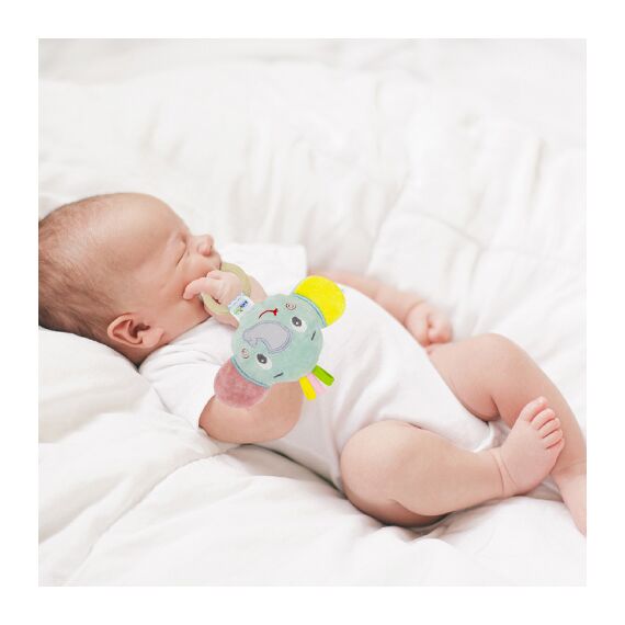 Babyjem Small Elephant Toy 0+ Months, Color: Green, 5 image