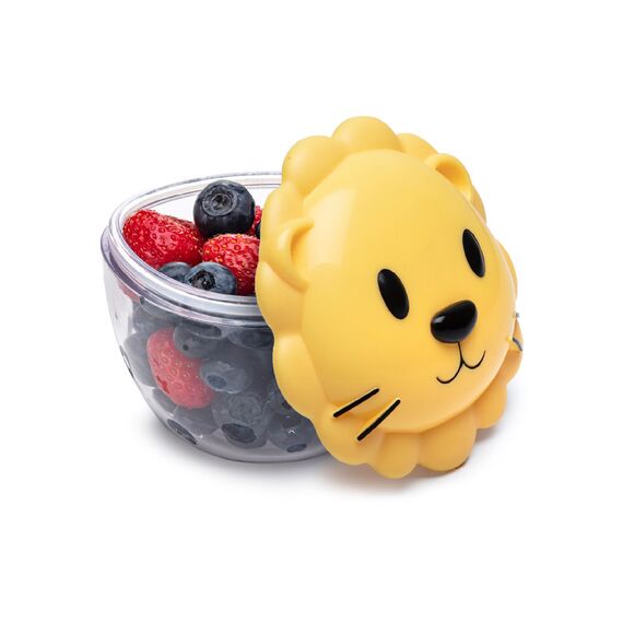 Melii Snack Container, Color: yellow, 3 image