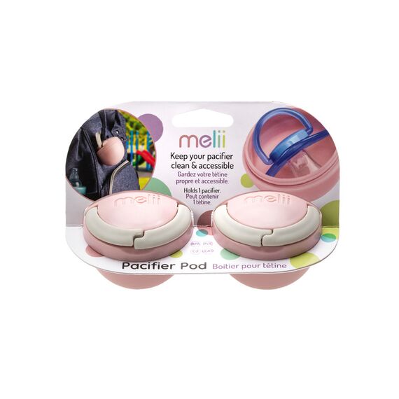 Melii Pacifier Pod Pacifier Holder Case 2 pcs, Color: Multicolor, 4 image