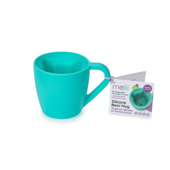 Melii Silicone Mug, Color: Mint, 3 image