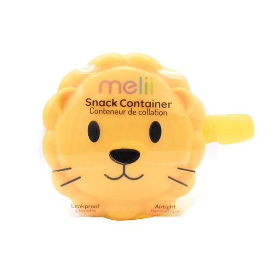 Melii Snack Container with Finger Trap, Color: yellow, 3 image