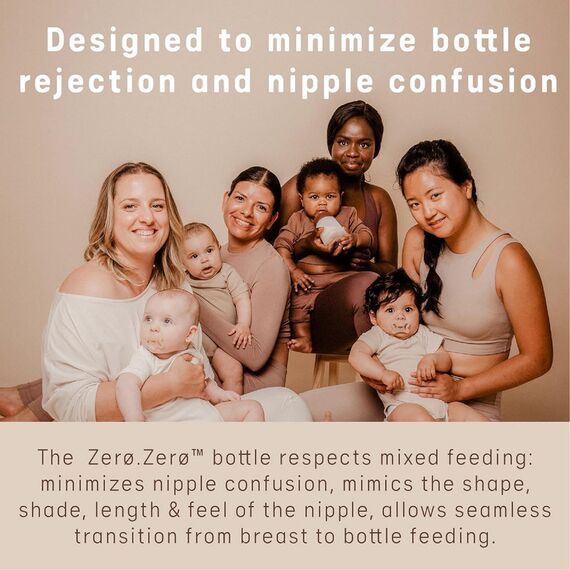 Suavinex Zero Zero Anti-Colic Baby Bottle 270 ml 4 Pcs, Color: Fair, 7 image