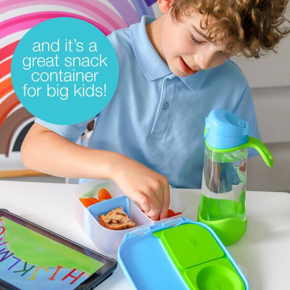 b.box Mini Lunchbox Bento Box, Color: Strawberry Shake, 5 image