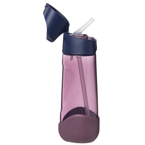 B.Box 600ml Tritan Drink Bottle, Color: Blue Slate, 3 image