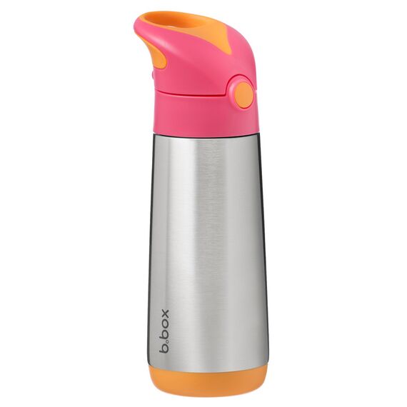 B.Box 500ml Insulated Drink Bottle, Color: Strawberry Shake