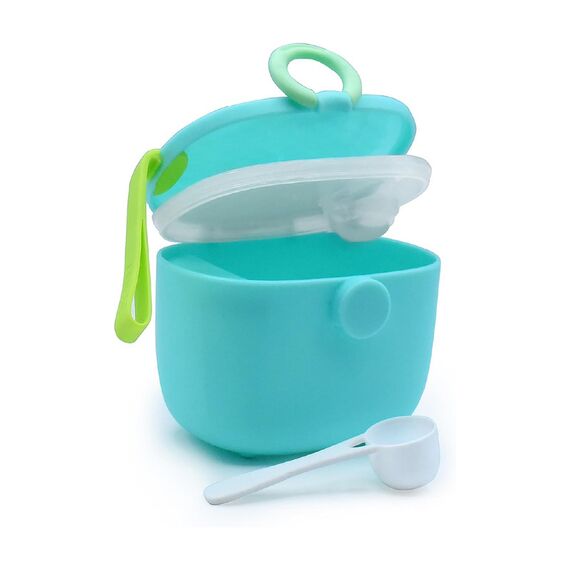 Melii Travel Formula Container with Scoop, Color: Blue