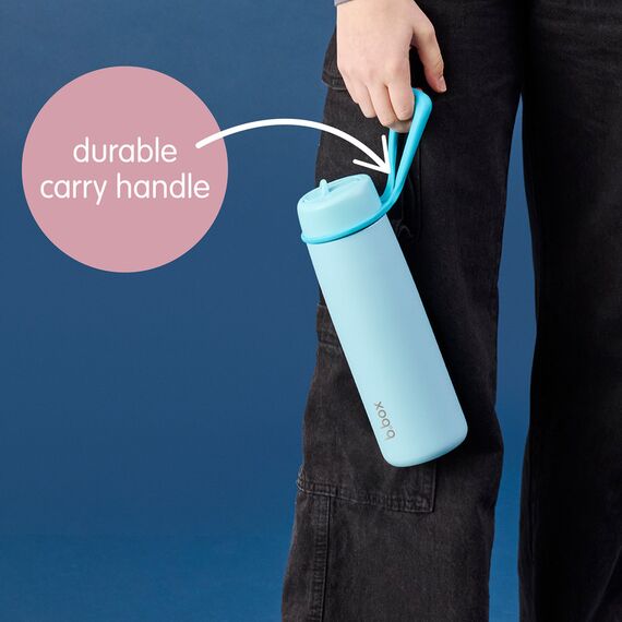 b.box 690mL Insulated Flip Top Bottle, Color: Black, 4 image