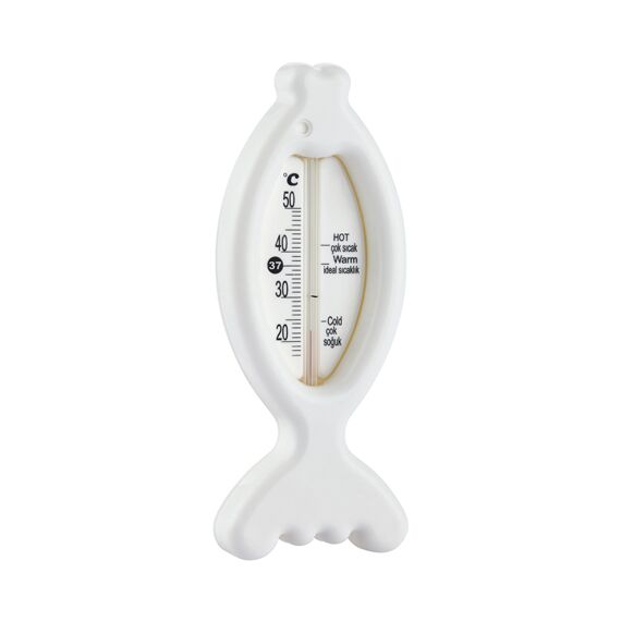 Babyjem Bath & Room Thermometer for Babies 0 Months+, Color: White, 3 image