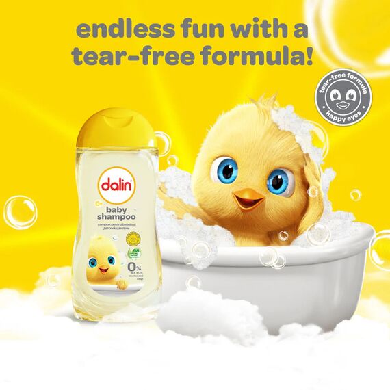 Dalin 5 Pieces Baby Care Set – Baby Shampoo and Body Wash 200ml, Baby Oil 200ml, Wet Wipes 56pcs, Nappy Cream 100ml, 6 image
