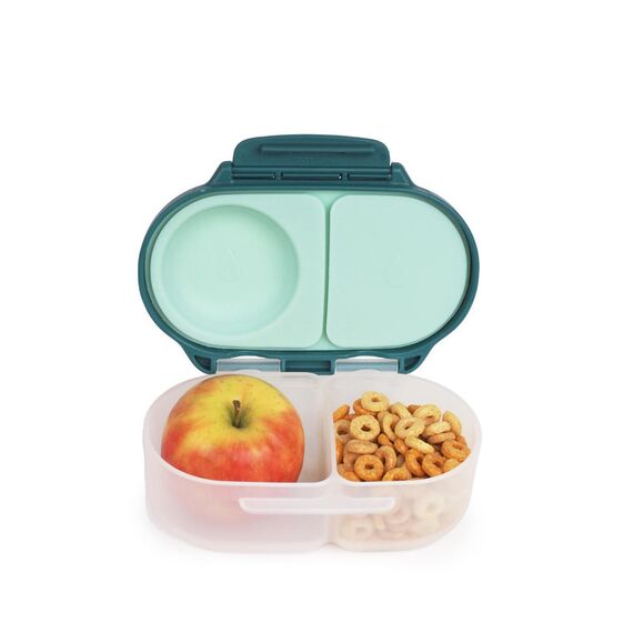 b.box Snackbox Mini Bento Lunch Box, Color: Emerald Forest