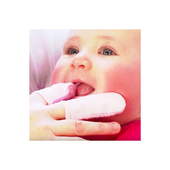 Babyjem Oral Care Glove for Babies 0 Months+, Color: Blue, 3 image