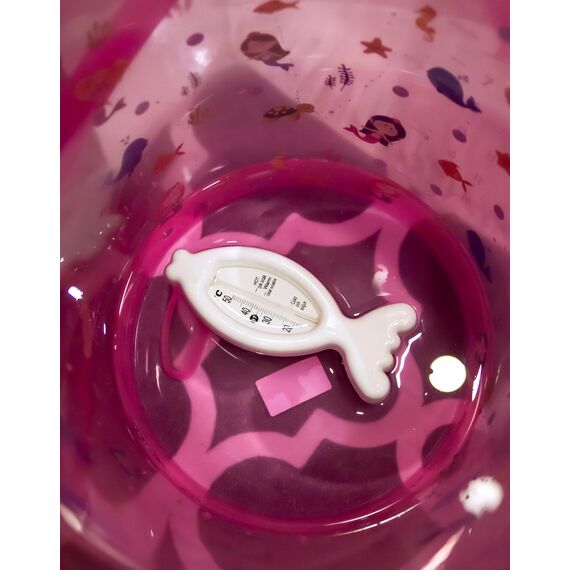 Babyjem Bath & Room Thermometer for Babies 0 Months+, Color: White, 4 image