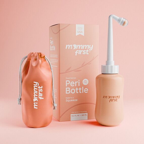 Mommy First Peri Bottle, Color: Orange
