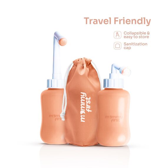 Mommy First Peri Bottle, Color: Orange, 4 image
