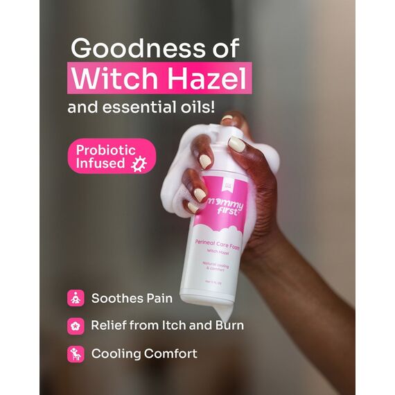 Mommy First Witch Hazel Foam + Pad Liner Combo, 2 image