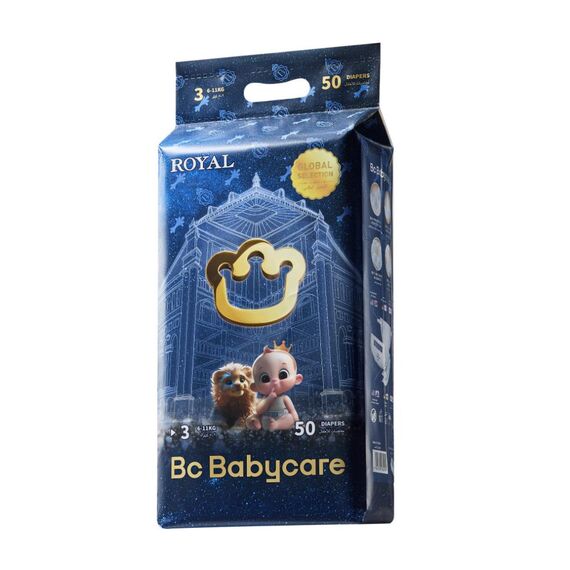 Babycare Royal Baby Diapers Size 3 6-11kg 50pcs