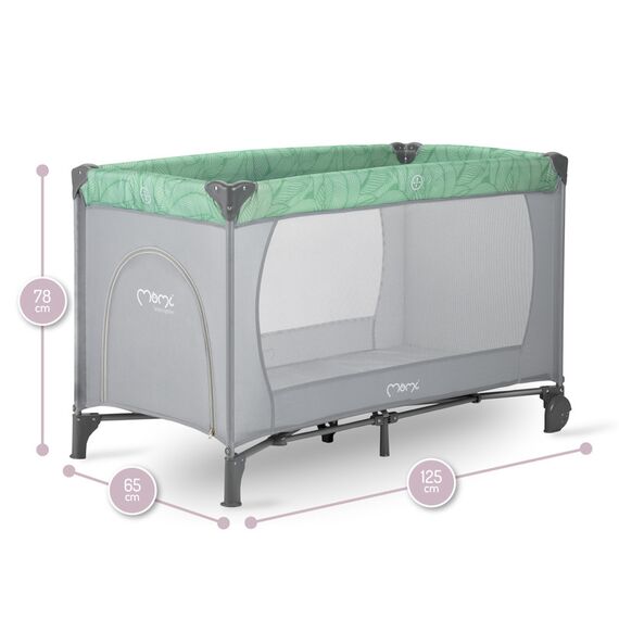 MoMi Belove Travel Crib, Color: Multicolor, 3 image