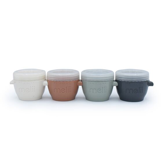 Melii Snap & Go Pods 118 ml 4 Pcs, Color: Earth Tones, 3 image