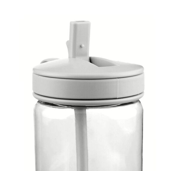 Melii Spikey Water Bottle 17oz, Color: Grey, 4 image