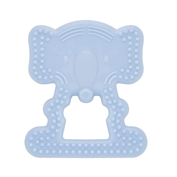 Babyjem Baby Teething Glove Elephant 3+ Months, Color: Blue