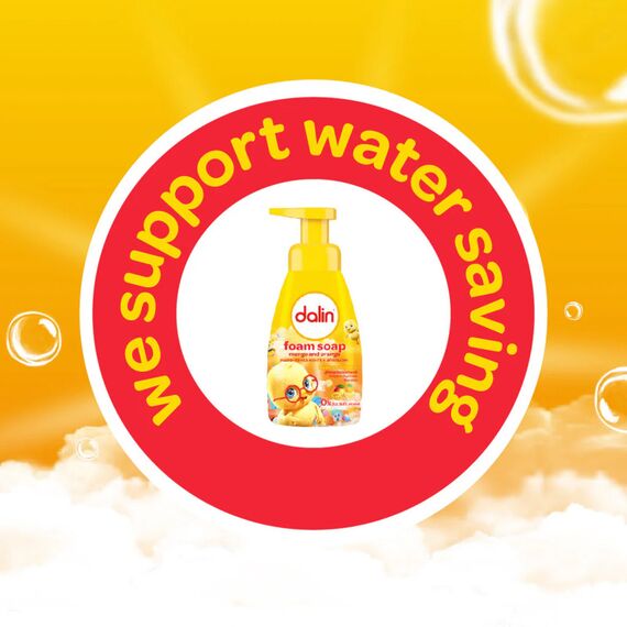 Dalin Foam Soap Mango and Orange 200ml, 6 image