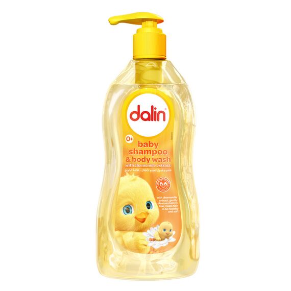 Dalin Baby Shampoo & Body Wash with Chamomile Extract 500ml