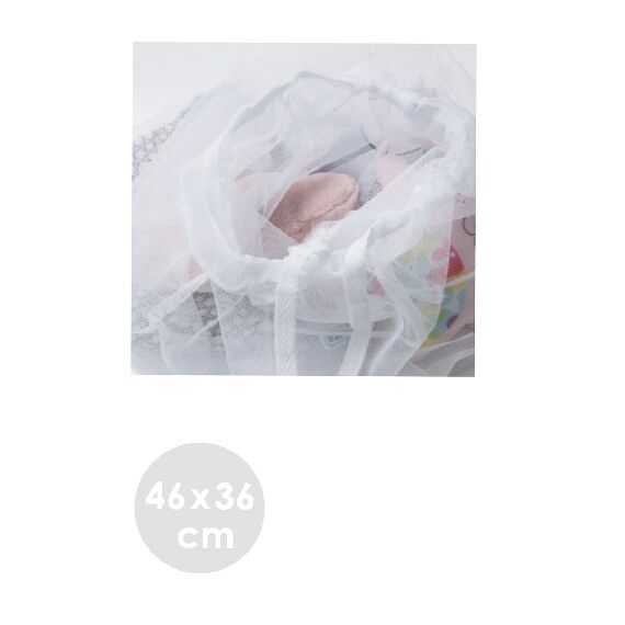 Babyjem Baby Laundry Bag 46 x 36 cm Adult - White, 3 image