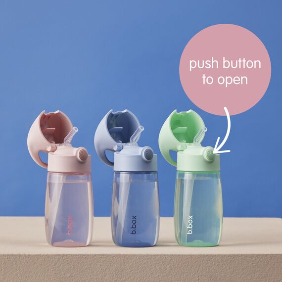 b.box Junior Drink & Water Bottle 380ml, Color: pink, 5 image