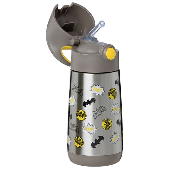 B.Box 350ml Insulated Stainless Steel Drink Bottle, Color: Grey, 2 image