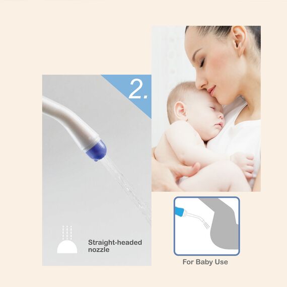 Farlin Peri Bottle with Two Type Nozzles 1PCS, 10 image