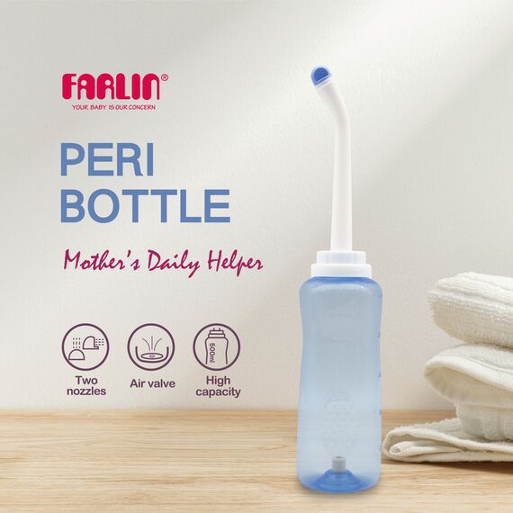 Farlin Peri Bottle with Two Type Nozzles 1PCS, 5 image