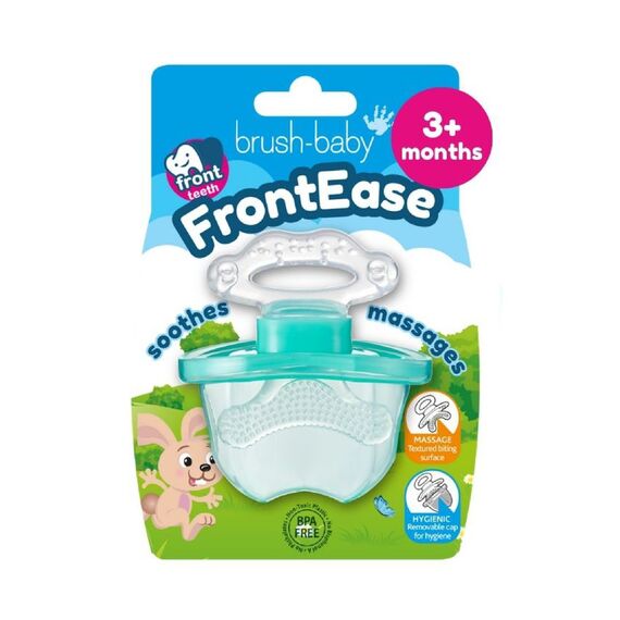 Brush-Baby FrontEase Teether for Babies 3+ Months - Teal, 2 image