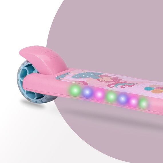 MoMi Kiuru 2-in-1 Scooter and Ride-On, Color: pink, 5 image