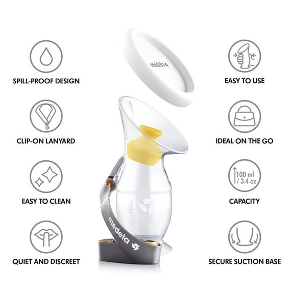 Medela Silicone Breast Milk Collector, 4 image