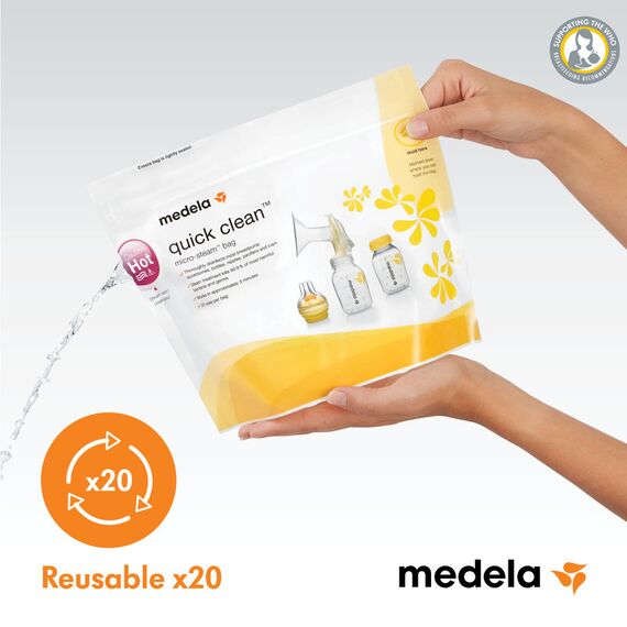 Medela Quick Clean Microwave Sterilization Bags, 3 image