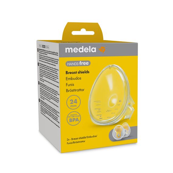 Medela Hands-free Breast Shield 2 × 24 mm, 2 image