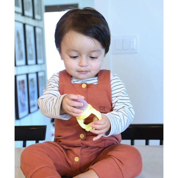 Melii Fresh Food Feeder Yellow Duck, 5 image