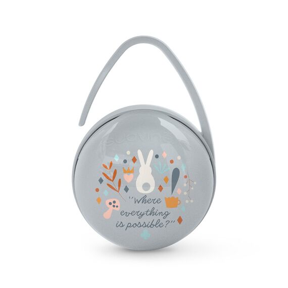 Suavinex Wonderland Duo Pacifier Holder 2 Pacifiers, Color: Sage