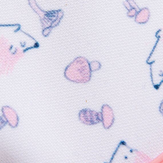 BabyJem Baby Teething Gloves Hedgehog, Color: pink, 6 image
